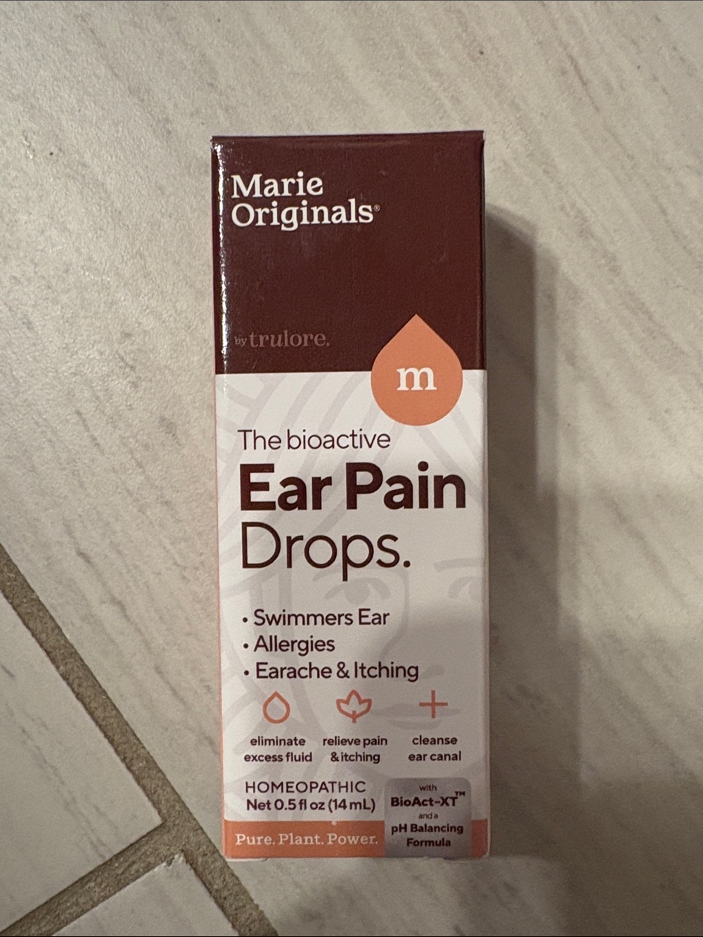 Ear Pain Drops - Brown & Peach Relief Formula